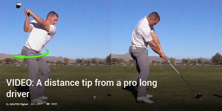 A distance tip from a pro long driver